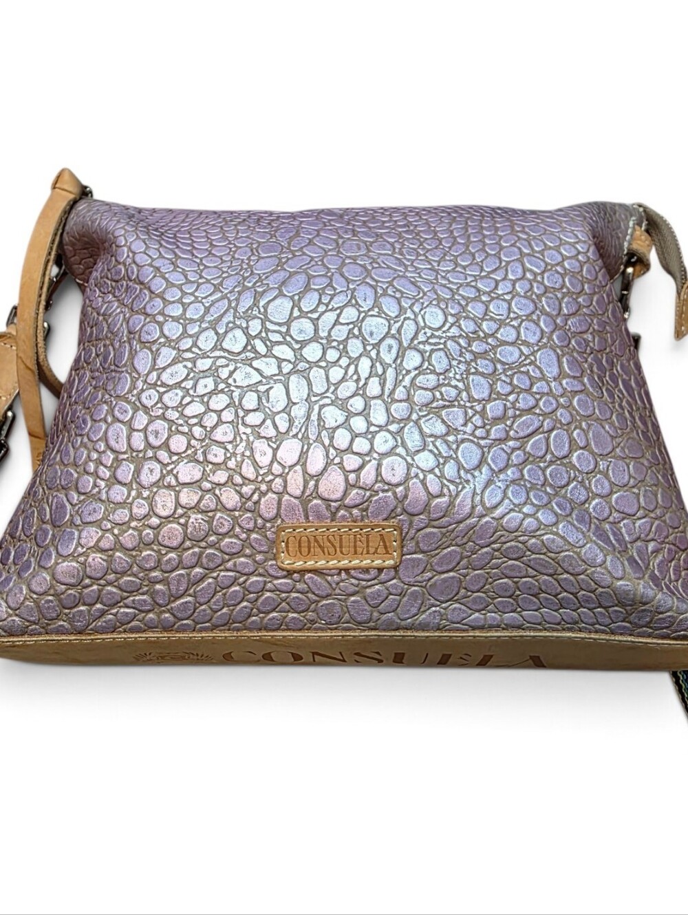 Rare Consuela Lilac Downtown Lulu Bag w/Boho Crossbody - Picture 2 of 7